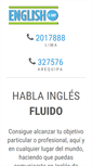 Mobile Screenshot of inglesperu.com