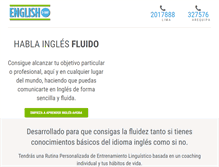 Tablet Screenshot of inglesperu.com